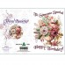 FLORAL BEAUTIES GREETING CARD Flower Arrangement 8